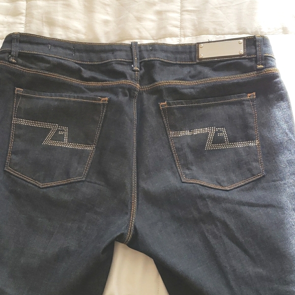 Zara Woman 14 Boot Cut Denim Jeans EUC - Picture 2 of 11